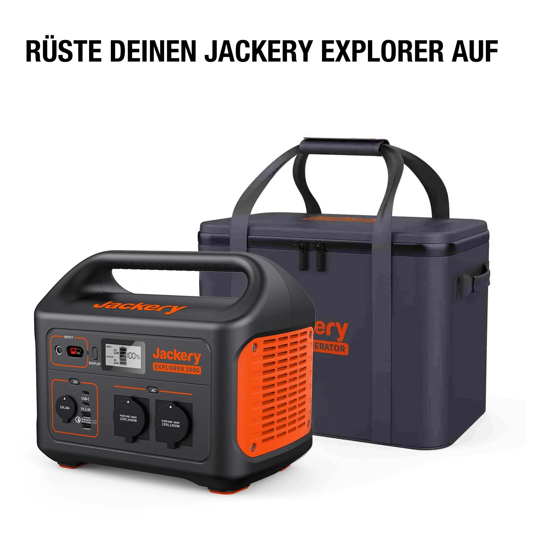 Jackery Sac de transport pour Explorer 1000 v2 (M) - Image 3