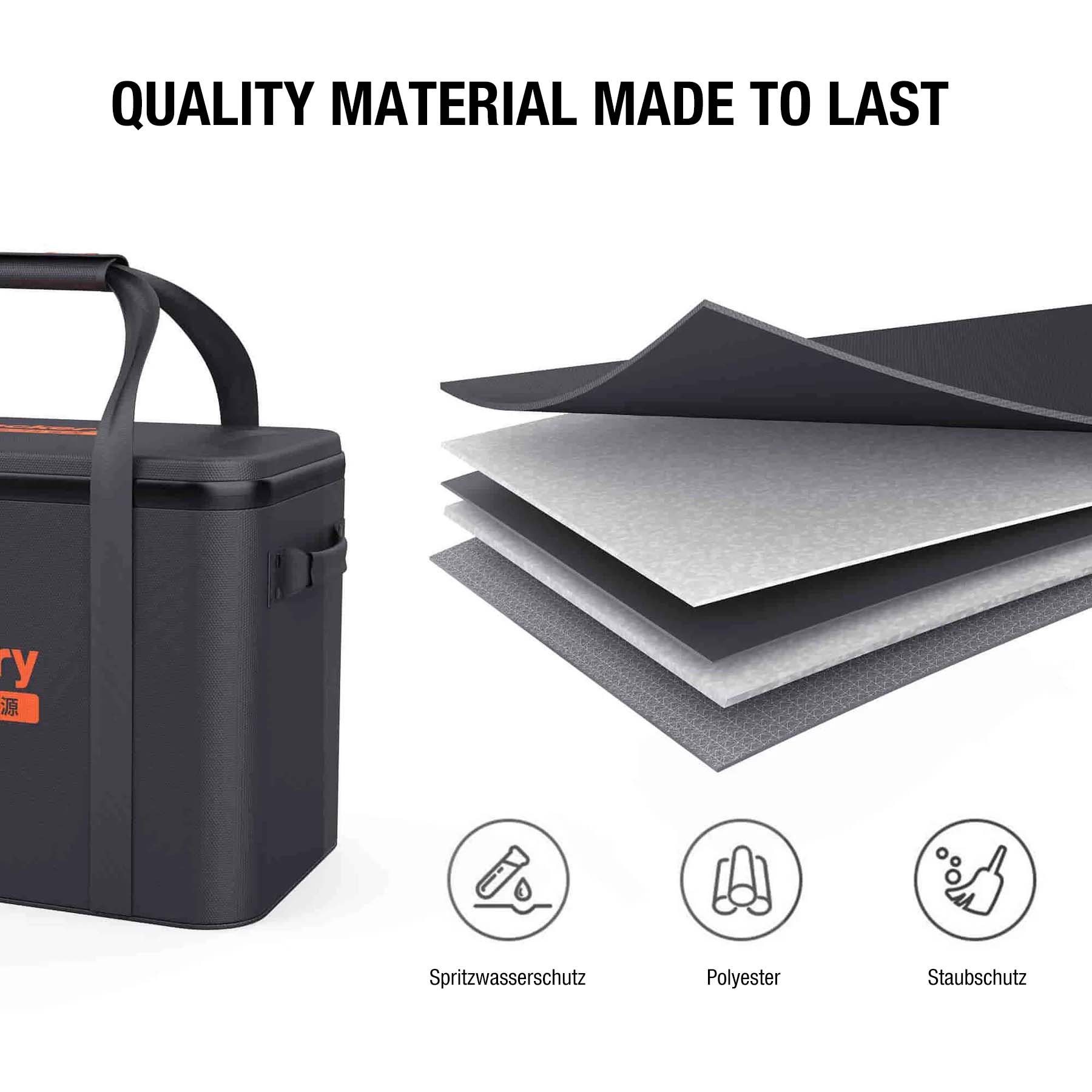 Jackery Sac de transport pour Explorer 1000 v2 (M) - Image 6