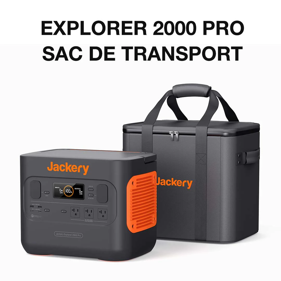 Jackery Sac de transport pour Explorer 2000v2/1000 Plus (L) - Image 3
