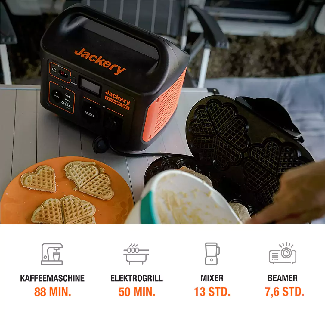 Jackery Explorer 1000 station énergique portable (Reconditionné) - Image 4