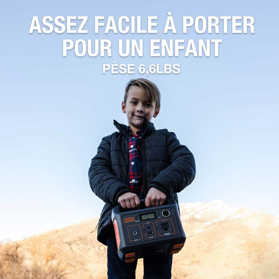 Jackery Explorer 240 station énergique portable (Reconditionné) - Image 3