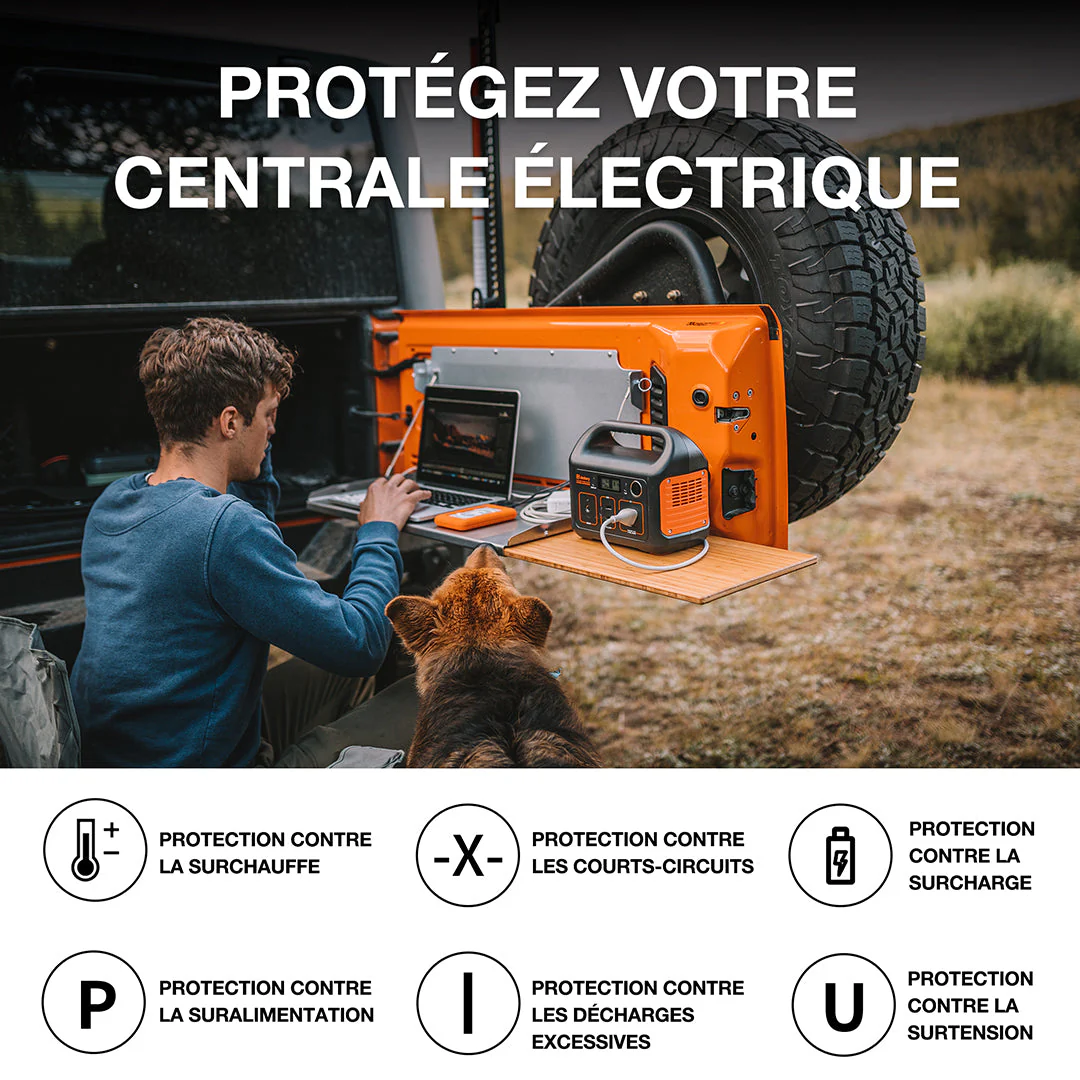 Jackery Explorer 240 station énergique portable (Reconditionné) - Image 9