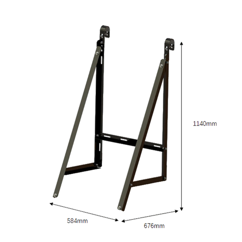 Jackery 4 Supports de montage pour 4 panneaux solaires légers - Image 4