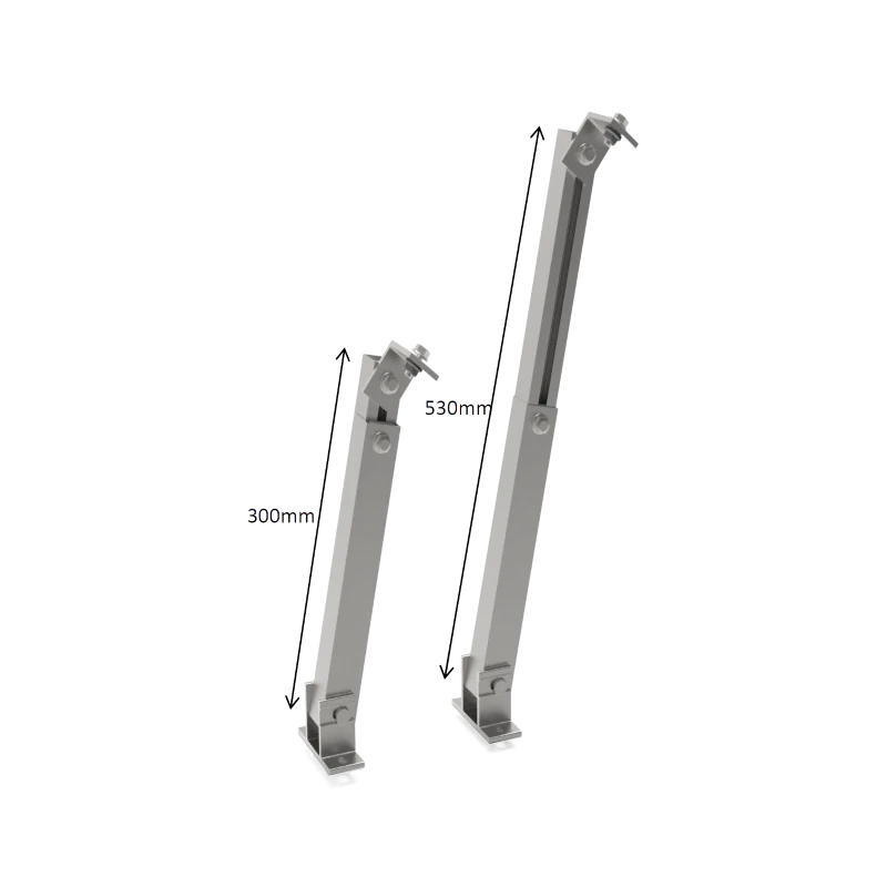 Support de panneau solaire pour balcon pour 1 panneau - Image 5