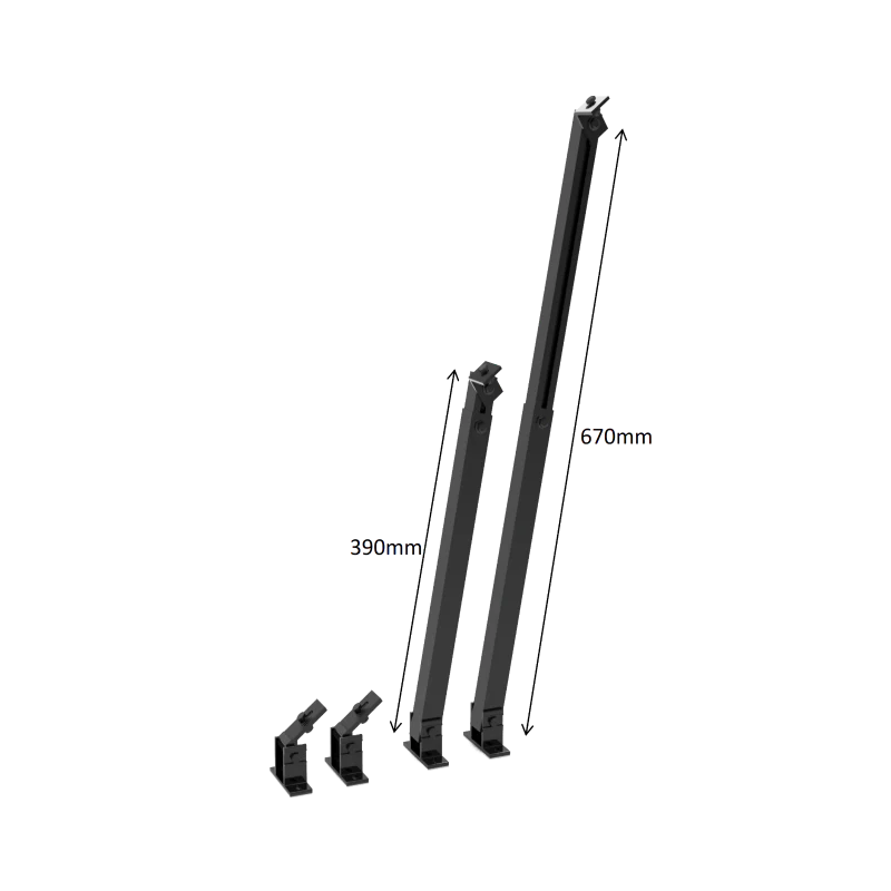 Support de panneau solaire pour montage mural pour 1 panneau - Image 4